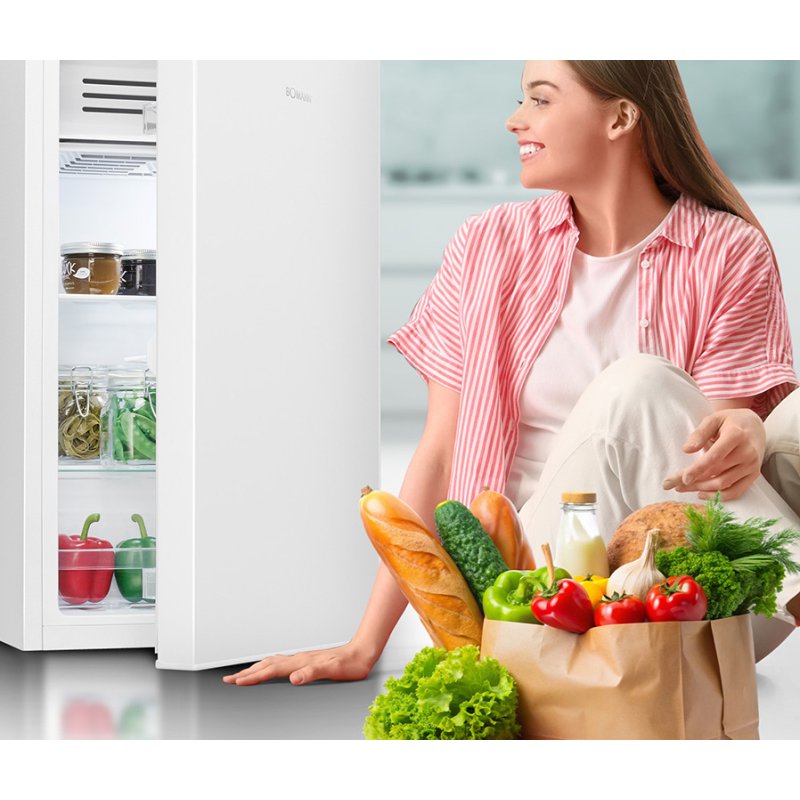 BOMANN koelkast KS 7257, grafiet, 83 liter, energieklasse E